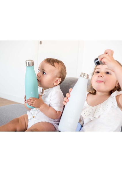 Yeşil Yalıtımlı Çelik Termos 500 ml fırsatları