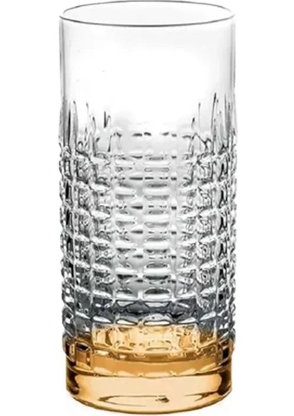 Shake & Stir 4'lü Set Amber No:5 48 cl Meşrubat Bardak