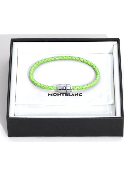 Meisterstück Yeşil Erkek Deri Bileklik fırsatları