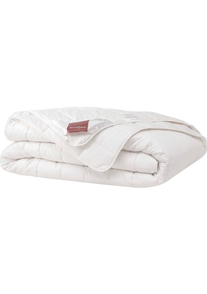 Beyaz Pamuklu Tek Kişilik Yorgan 155 x 215 cm