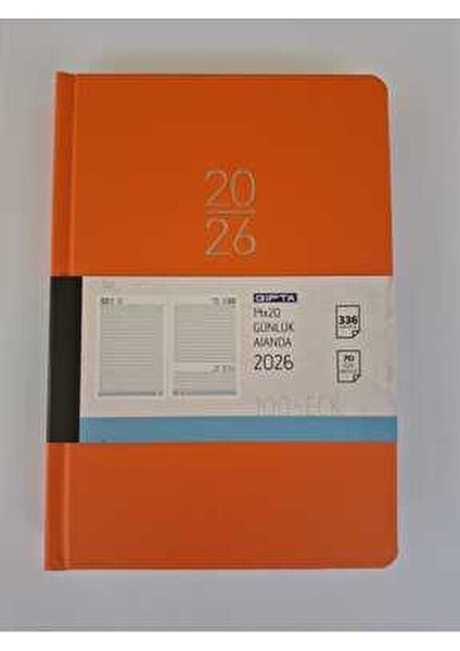 2026 Ajanda 100-ECK 14X20 Günlük Ajanda