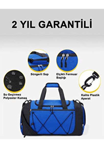 2 Yıl Garantili Organizer Spor Çantası - 7 Bölmeli Fitness Gym Çantası modelleri