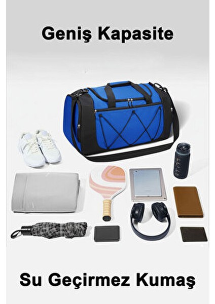 2 Yıl Garantili Organizer Spor Çantası - 7 Bölmeli Fitness Gym Çantası fırsatları