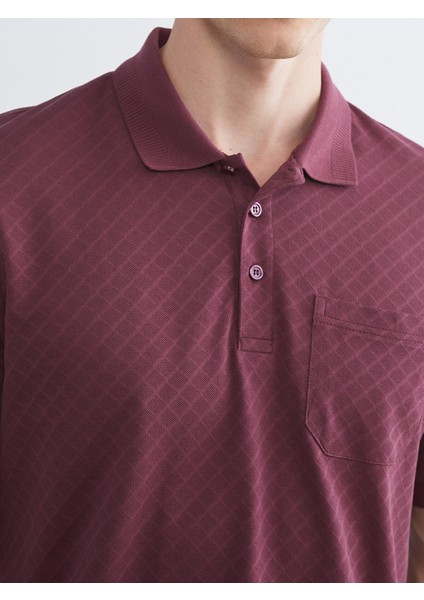 Yeni Sezon Polo Yaka Merserize Görünümlü Erkek Tişört modelleri