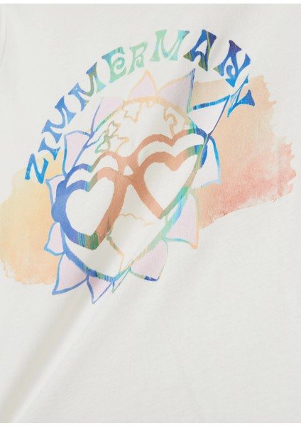 Cascadian Kemik Logo Baskılı Kız Çocuk T-Shirt modelleri