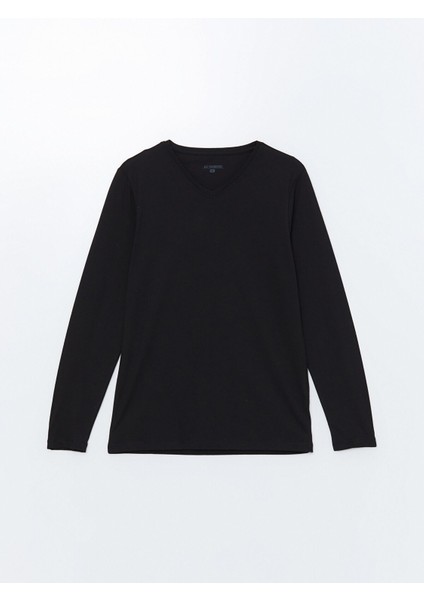 Yeni Sezon V Yaka Uzun Kollu Erkek Atlet indirimleri