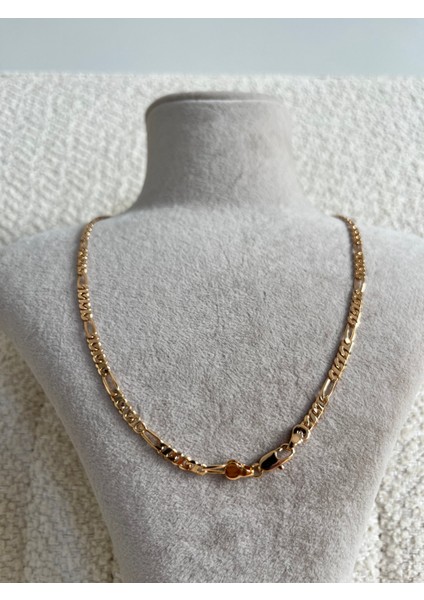 Fam&co Jewelry Xuping Rose Gold Unisex Zincir Kolye – Şık ve Modern Figaro Model fırsatları