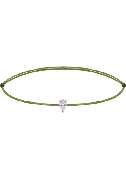 Drop 14 Ayar Altın Unisex Ip Bileklik