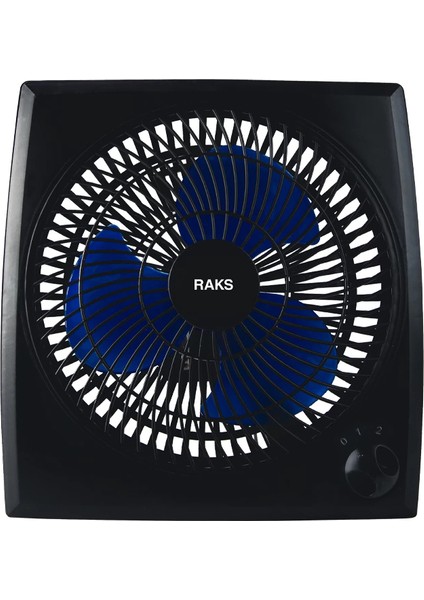 9inç / 23CM 38W Kutu Masa Üstü Vantilatör 2 Kademe 220V