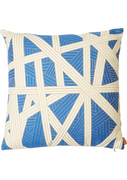 Nastri Mavi Beyaz 50X50 cm Dekoratif Yastık fiyatları