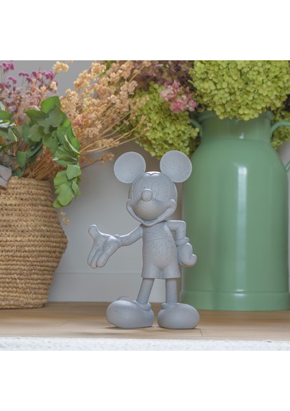 Small Mickey Welcome Granite Gri Heykel fiyatları