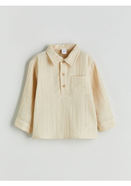 Yeni Sezon Erkek Bebek Gömlek ve Pantolon 2'li Takım indirimleri