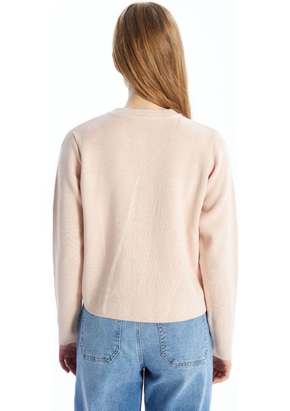 Yeni Sezon Bisiklet Yaka Kadın Triko Hırka fırsatları