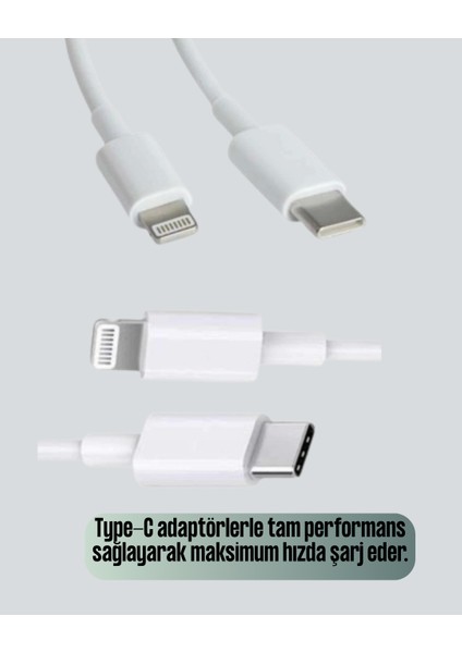 Allzey 30W Type-C Lightning Hızlı Şarj Kablosu 1.2m Iphone Uyumlu fırsatları