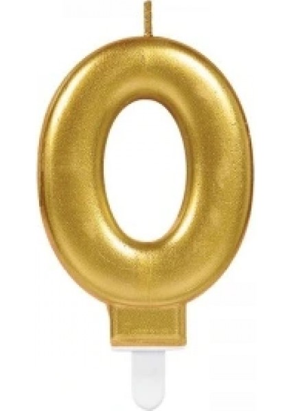 0 Rakam Mum Gold Renk (4887)