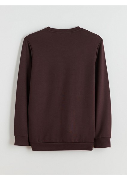 Yeni Sezon Bisiklet Yaka Erkek Sweatshirt modelleri