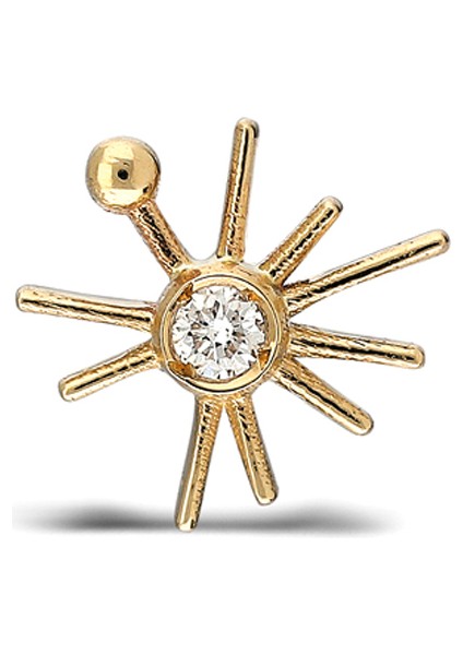 Buenos Dias Micro Sun Kadın Altın Küpe fiyatları