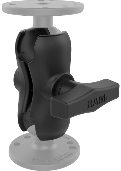 RAM-201U-B C Boyutu Kısa Çift Soketli Kol 1,5" Bilyalı Alüminyum Montaj Aparatı fırsatları