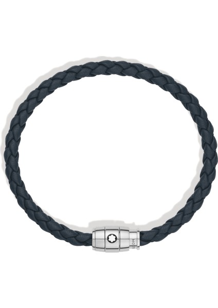 Lacivert Erkek Deri Bileklik modelleri