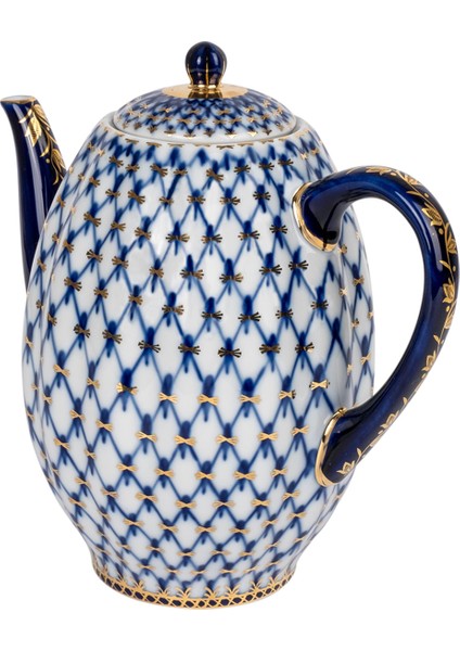 Cobalt Net Mavi Porselen Çaydanlık 1200 ml fiyatları