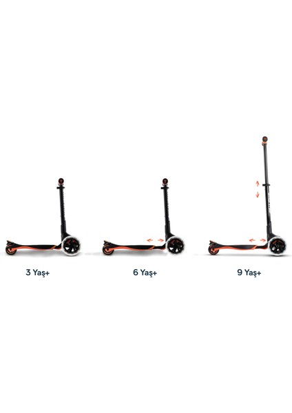 Xtend 3 Aşamalı Büyüyebilen Çocuk Scooter fiyatları
