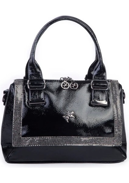 Vera Çanta Nas Bag Kadın Taşlı Şık Omuz ve El Çanta