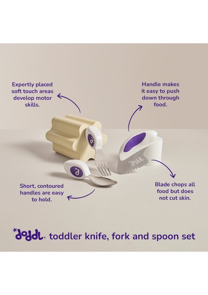 Indigo Çatal Kaşık Bıçak Seti ve Pip Panda Ağırlıklı Damlatmayan Suluk indirimleri