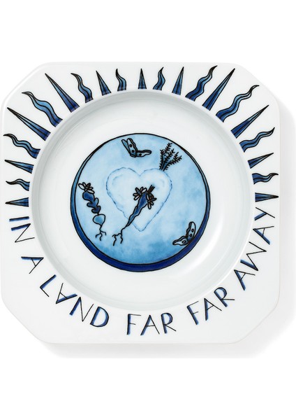 Sun Dish Desenli Porselen Çocuk Tabak