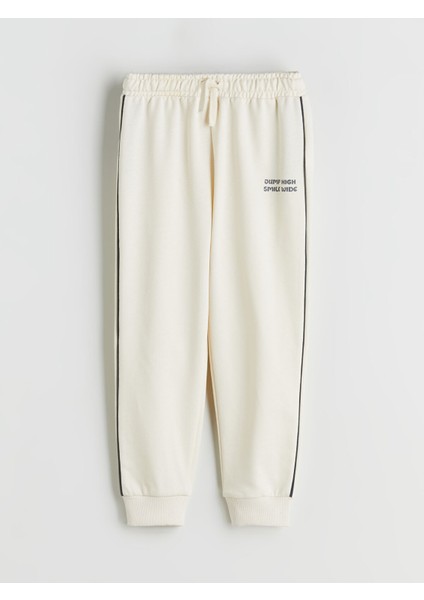 Yeni Sezon Beli Lastikli Erkek Çocuk Eşofman Altı 2'li modelleri