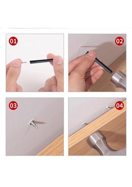 Çift Yönlü Döküm Paslanmaz Pervaz, Duvar ve Alçıpan Çivisi 500'LÜ indirimleri