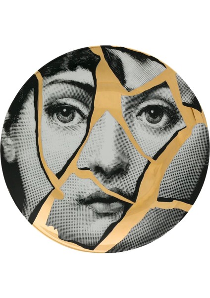 Tema E Variazioni No 2 Porselen Dekoratif Tabak