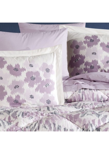 Penny Lila - Poplin Çift Kişilik Uyku Seti fiyatları