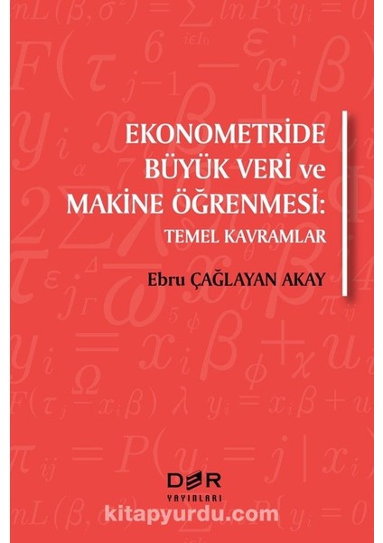 Ekonometride Büyük Veri ve Makine Öğrenmesi :temel Kavramlar