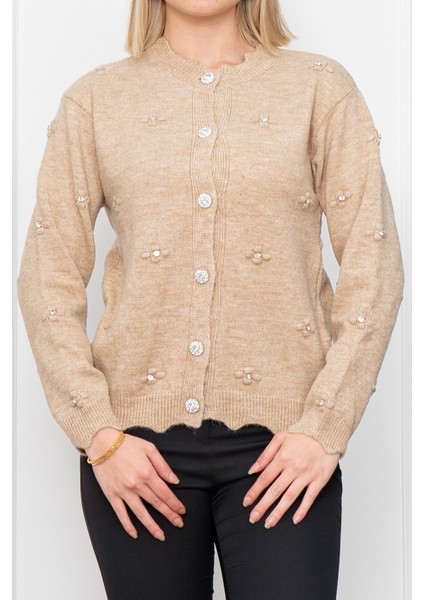 Trend Model Taşlı Yumoş Triko Hırka 25508 fırsatları