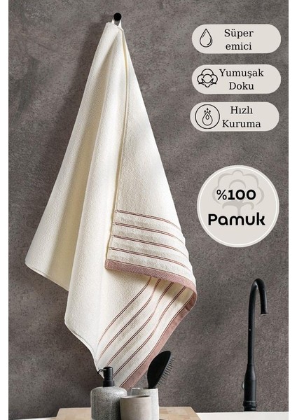 Tekli Havlu Mıcro Pamuk Eco Karna Vesta - 50 x 90 fırsatları