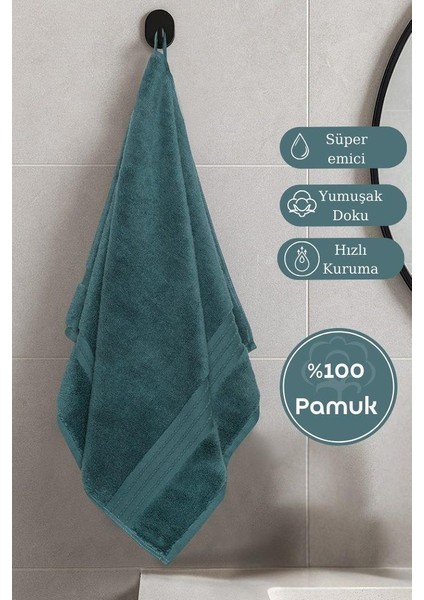 Pamuk Tekli Havlu Karna Premıum Ramse - 70 x 140