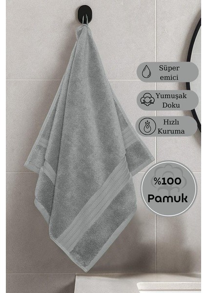 Pamuk Tekli Havlu Karna Premıum Ramse - 70 x 140 fırsatları
