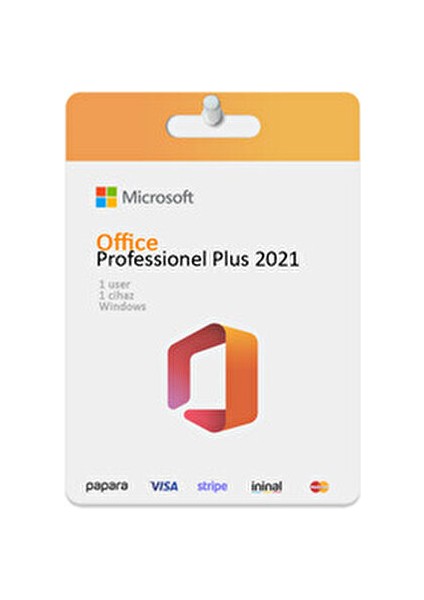 Office 2021 Professional Plus Lisans Anahtarı