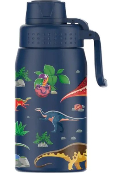 Widewonder Dino Roar Lacivert Çelik Çocuk Su Termosu 420 ml fiyatları