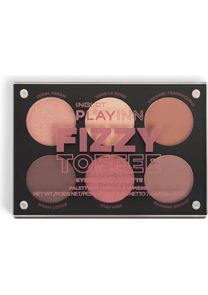 Playınn Fızzy Toffee Göz Far Paleti