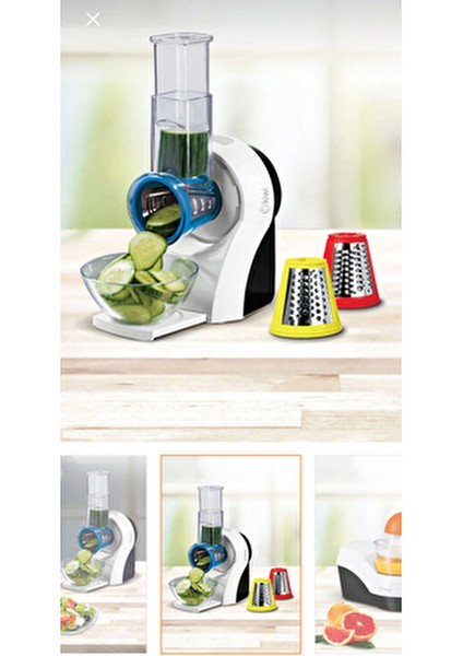 KIM-4710 | 4’ü 1 Arada Otomatik Meyve Sıkacağı & Dilim & Rende & Doğrayıcı fiyatları