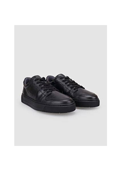Siyah Erkek Deri Sneaker 121737R fiyatları