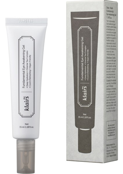 Fundamental Eye Awakening Gel Kafeinli Vitaminli Göz Jeli 35 ml