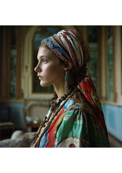 Katya By Jean S. Partre Fine Art Baskı 70X70 cm