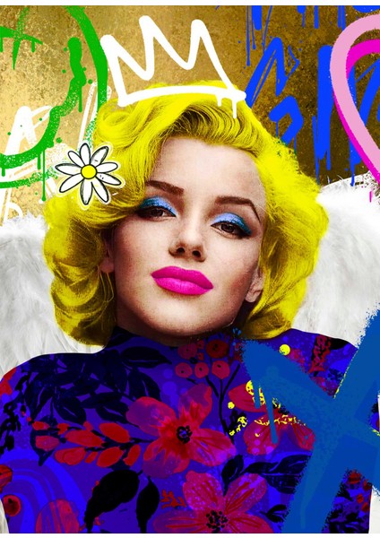 Mia Marilyn 1" By Girift Lenticular Efektli Tablo fiyatları