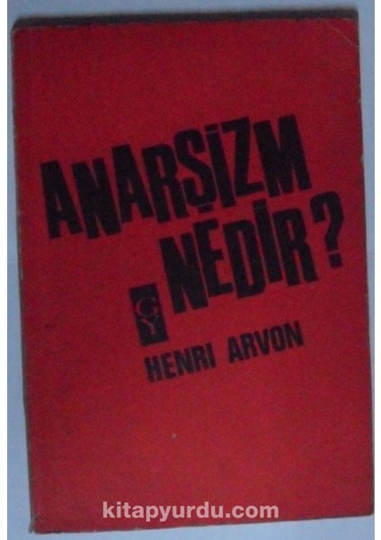 Anarşizm Nedir Kod:10-I-1