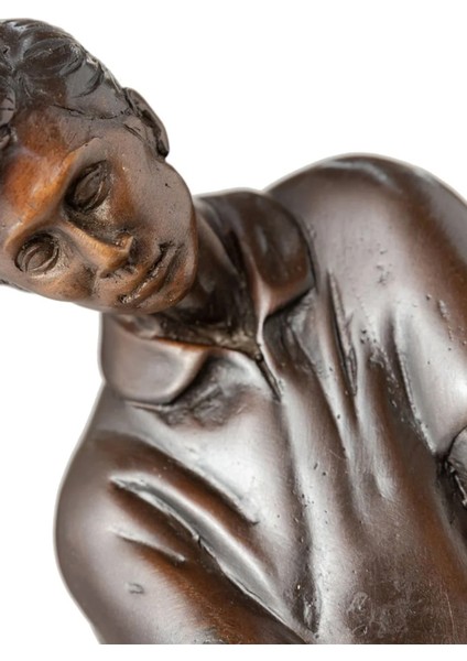 Golfçü Vuruşu Bronz Dekoratif Obje fiyatları