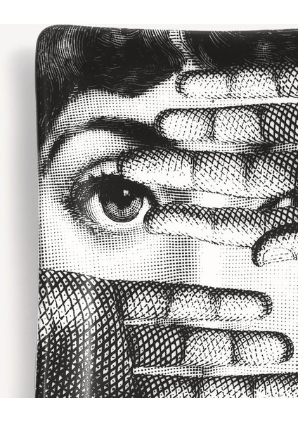 N 154 Siyah Beyaz Porselen Kül Tablası fırsatları