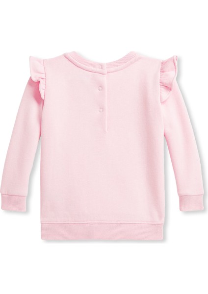 Pembe Ayıcık Baskılı Bebek Sweatshirt fiyatları