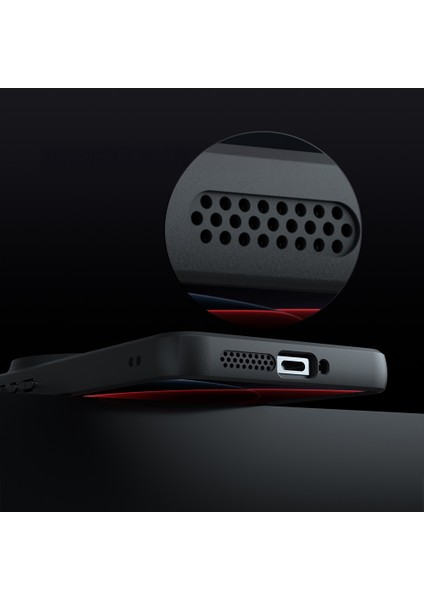 15 Ultra Kılıf Kamera Korumalı Şeffaf Arka Yüzey N7TH New Roll Kapak - Siyah indirimleri